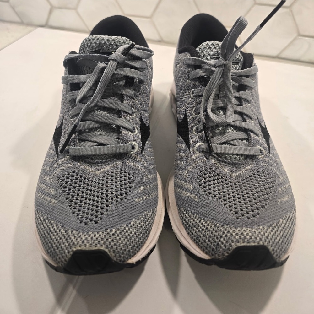 Mizuno Waveknit R2 Woman’s Sneakers Gray Size 8 - Picture 2 of 8